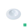 Ironridge UFO 7 White Roof Attachment - FRA-M60K-CA-W1 — front view