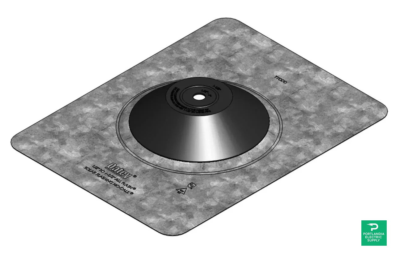 Oatey Aurora GALV Clear Flashing - 12801 — front view