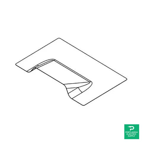 Quick Mount Mill Tile Hook Flashing - QM-THDF-01-M1 — front view