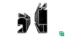 UniRac SOLARMOUNT 246 (21) MILL LIGHT RAIL - 315246M — front view