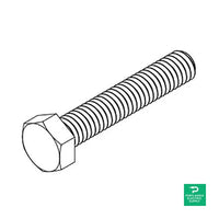 Unirac Roofmount RM10 EVO Module Clamp Side Bolt - 370022 — front view