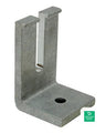 Ecofasten 3inch Slotted L-foot - SCL-101-3 — front view