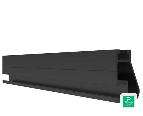 Ironridge XR RAIL 132 (11) Black RAIL - XR-100-132B — front view
