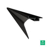 Unirac Solarmount 168 In Black Trim Rail 14 FT - 206072D-B — front view