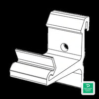 Unirac Roofmount RM10 EVO Module Clamp - 370023 — front view