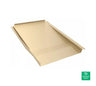Ironridge KO Tan Flat Tile Flashing - KOF-F01-T1 — front view