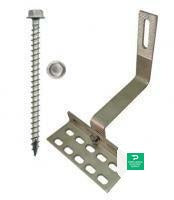 Quickbolt All Tile Roof Hook Side Mount Rails - 17589(1) — side angle