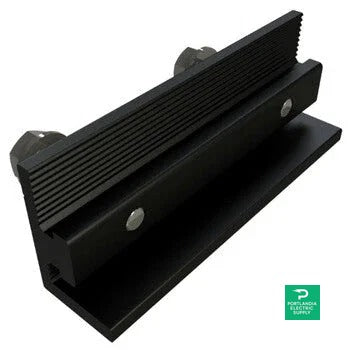 Unirac Solarmount Dark Splice Bar - 303019D — side angle