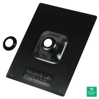 Prosolar Fastjack Black Flashing And Collar - FJE-FLASH-1 — front view