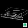 Unirac SOLARMOUNT-I Mounting Kit For Enphase Microinverters - 008000C — front view