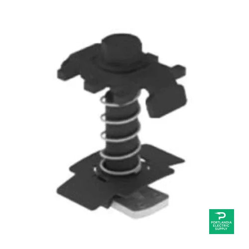 K2 SYSTEMS Dark Mid Clamp 30-47MM - 4000602-H — front view