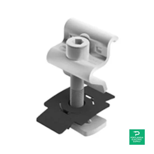 K2 System end clamp Mill 30-40mm pack of 20 - 4000090 — front view