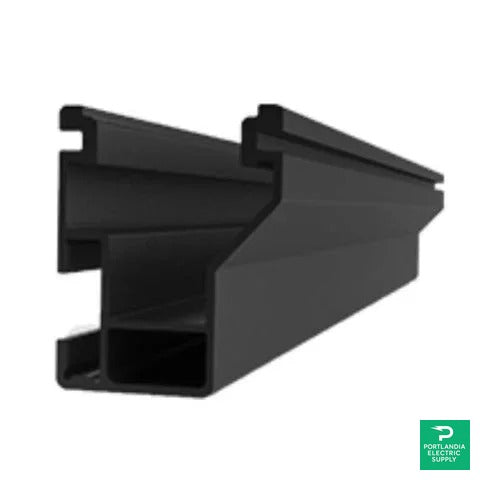 K2 System Crossrail 48 X 166 Rail Dark - 4000663 — front view