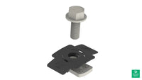 K2 System accessories Micro Optimizer Mounting Kit - 4000629-H — front view
