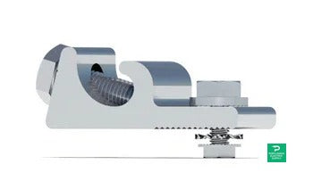 IronRidge PV Grounding Lug - PV-LUG-01-A1 — side angle