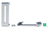 IRONRIDGE BX Bottom Clamp w/ Hardware- Mill - BX-BCL-M1 — front view