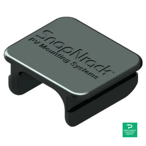 SnapNrack Wire Retention Clip Black - 232-01106 — front view