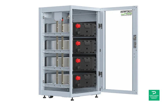 Fortress Power Enclosure - FlexRack — front view