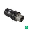 NEP BQ Female Connector - M1080250 — front view