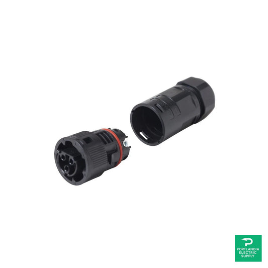 APsystems - 32A AC Female Connector (EN, 3-wire) - 2300932202 — front view