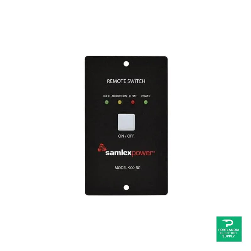 Samlex Remote Control for use with SEC-UL Battery Chargers. Comes with 33 cabl - 900-RC — front view