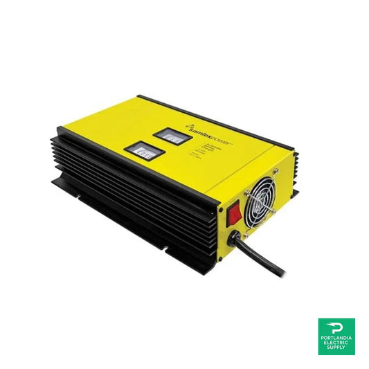 Samlex 3 Stage 12 VDC 80 Amp. Comes with Dip Switch & Lugs - SEC-1280UL — front view