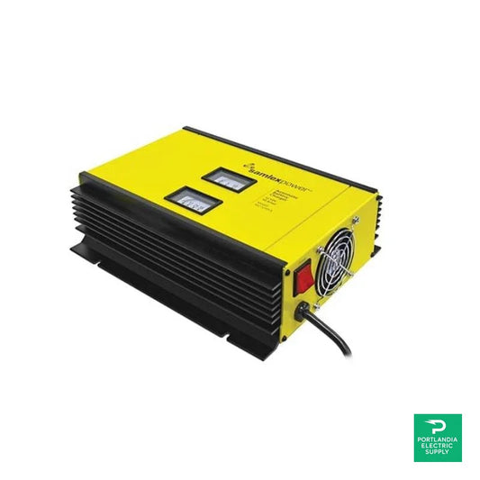 Samlex 3 Stage 12 VDC 50 Amp Comes with Dip Switch & Lugs - SEC-1250UL — front view