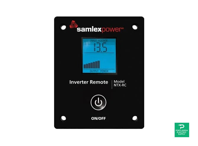 Samlex Remote Control with LCD Display for NTX Series Inverters Comes with 10 Cable - NTX-RC — front view