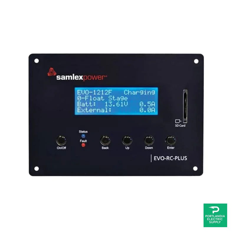 Samlex EVO F Series Optional Remote Control Programmable - EVO-RC-PLUS — front view