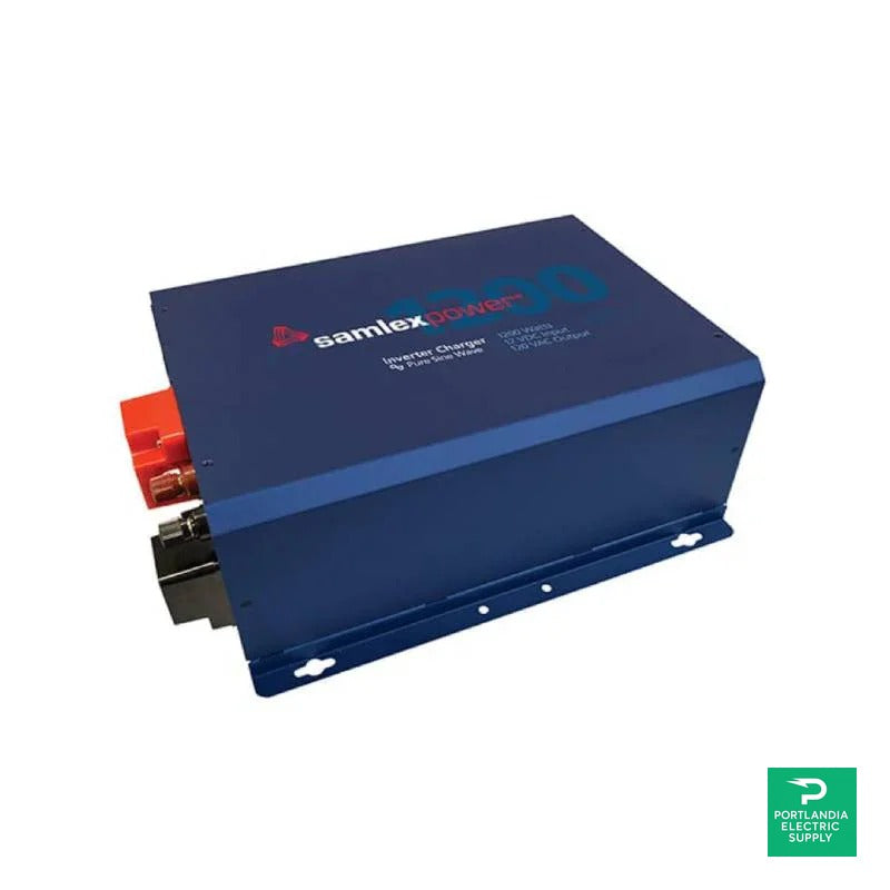 Samlex Input: 12VDC Output: 120 VAC 1200 WattsComes with 60 Amp Charger - EVO-1212F — front view