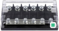 Victron Six-way fuse holder for Mega-fuse with Busbar - CIP050060000 — front view
