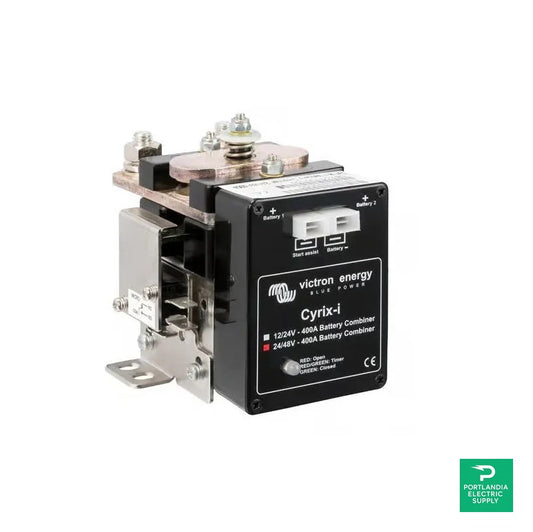 Victron Cyrix-i 24/48V-400A intelligent combiner - CYR020400000 — front view