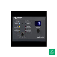 Victron Digital Multi Control 200/200A GX (90AÂº RJ45) Above panels - DMC000200010R — front view
