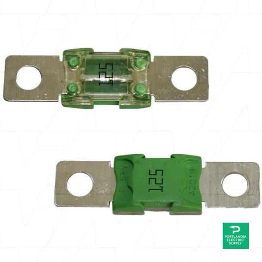 Victron MEGA-fuse 125A/58V for 48V products (1 pc) - CIP137125010 — front view