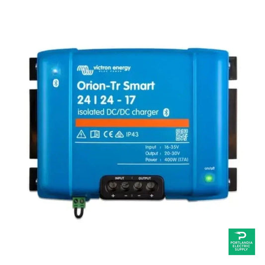 Victron Orion-Tr Smart 24/24-17A (400W) Isolated DC-DC charger - ORI242440120 — front view