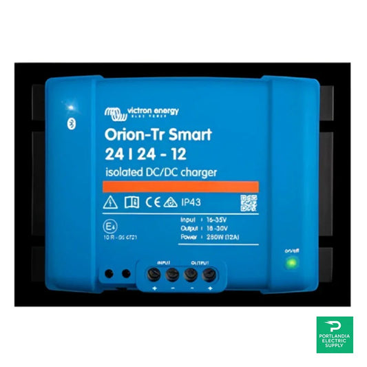 Victron Orion-Tr Smart 24/24-12A (280W) Isolated DC-DC charger - ORI242428120 — front view