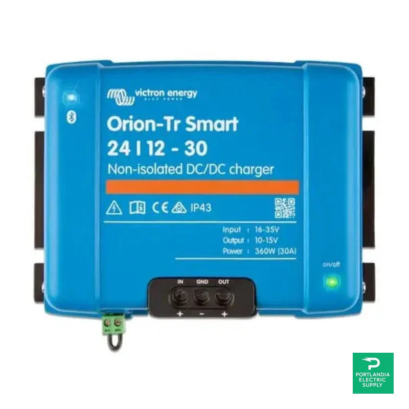 Victron Orion-Tr Smart 24/24-17A (400W) Non-isolated DC-DC - ORI242440140 — front view
