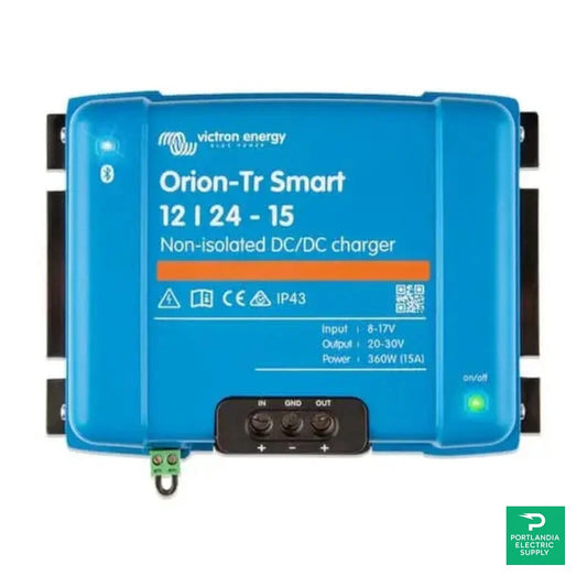 Victron Orion-Tr Smart 12/24-15A (360W) Non-isolated DC-DC - ORI122436140 — front view