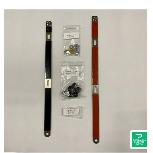SimpliPhi BOSS.6 Three Battery Bus Bar Kit: Includes Bus Bar to Terminal Block - BB-3-6
