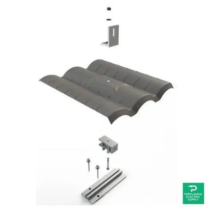Unirac TR W-TILE CHARCAL - 004TRWD