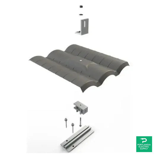 Unirac TR W-TILE CHARCAL - 004TRWD