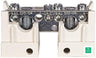 Midnite Short Busbar Shorter version of the insulated bus bars. White - MNSBB-W — front view