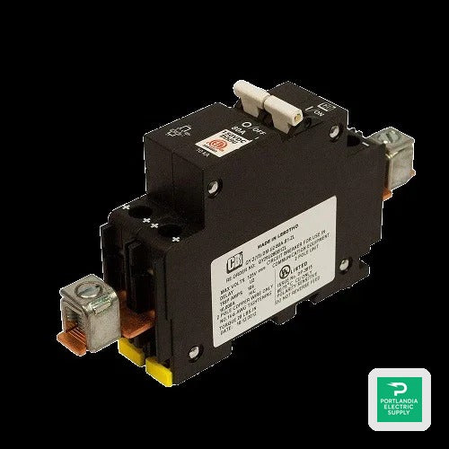 MidNite Solar DIN Circuit Breaker 80A 150VDC - MNEPV80 — front view