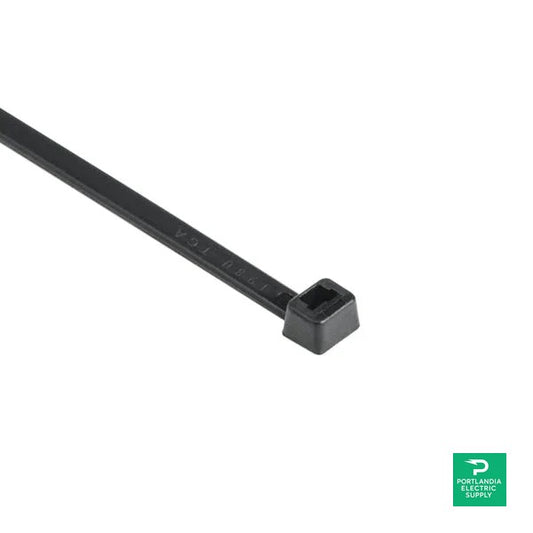HellermannTyton Heavy Duty Cable Tie 21" Long 175lb Tensile Strength PA12 Black 25/pkg - 111-01752