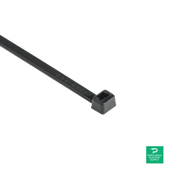 HellermannTyton Heavy Duty Cable Tie 21" Long 175lb Tensile Strength PA12 Black 25/pkg - 111-01752