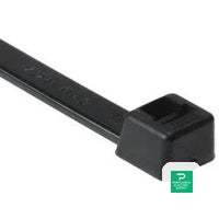 HellermannTyton Heavy Duty Cable Tie 15.2' Long UL Rated 120lb Tensile Strength PA66HIRHSUV Black 25/pkg - T120R0HIRH5…
