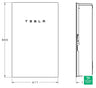 Tesla Powerwall Communications Gateway - Tesla Backup Gateway 2 — front view