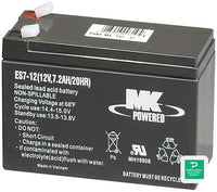 MK BATTERY DEKA 7AH 12V AGM Battery - ES7-12