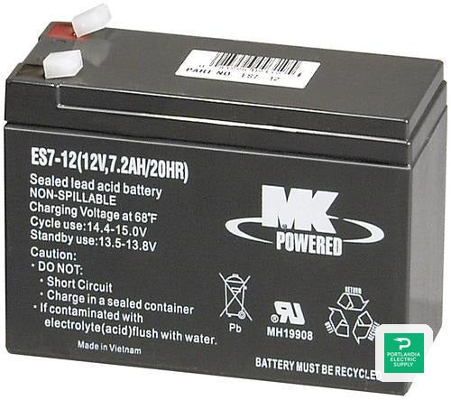 MK BATTERY DEKA 7AH 12V AGM Battery - ES7-12