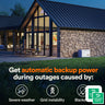 Generac Guardian 26Kw Home Backup Air-Cooled Gas Engine Generator in Aluminum Enclosure - G007290-0 — front view